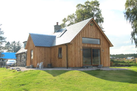 Strone Highland cottage extension design
