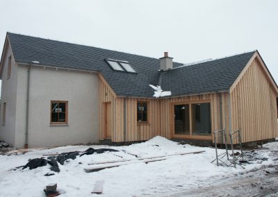New Build House Grantown on Spey, Scottish Highlands