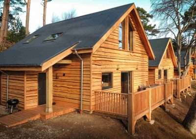 New Build Oak Frame Chalets Pine Bank Chalets, Aviemore, Highlands