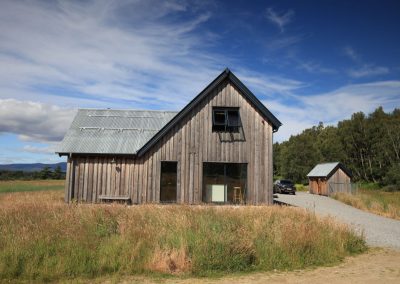 New house Glenfeshie larch cladding