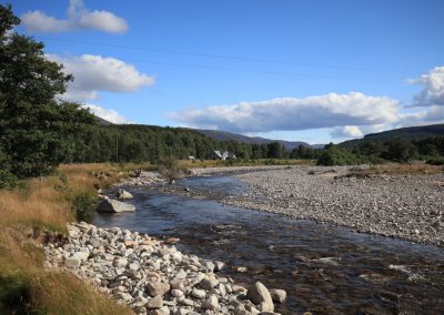 New house by river